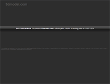 Tablet Screenshot of 3dmodel.com