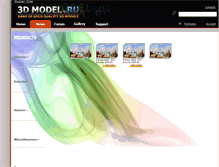 Tablet Screenshot of 3dmodel.ru